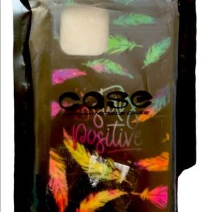 Cute be positive phone case fits iPhone 13 Pro